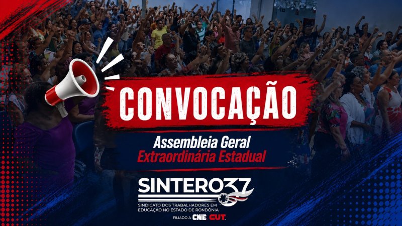 *SINTERO realizará Assembleia Geral Extraordinária